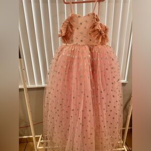 Pink dress with star